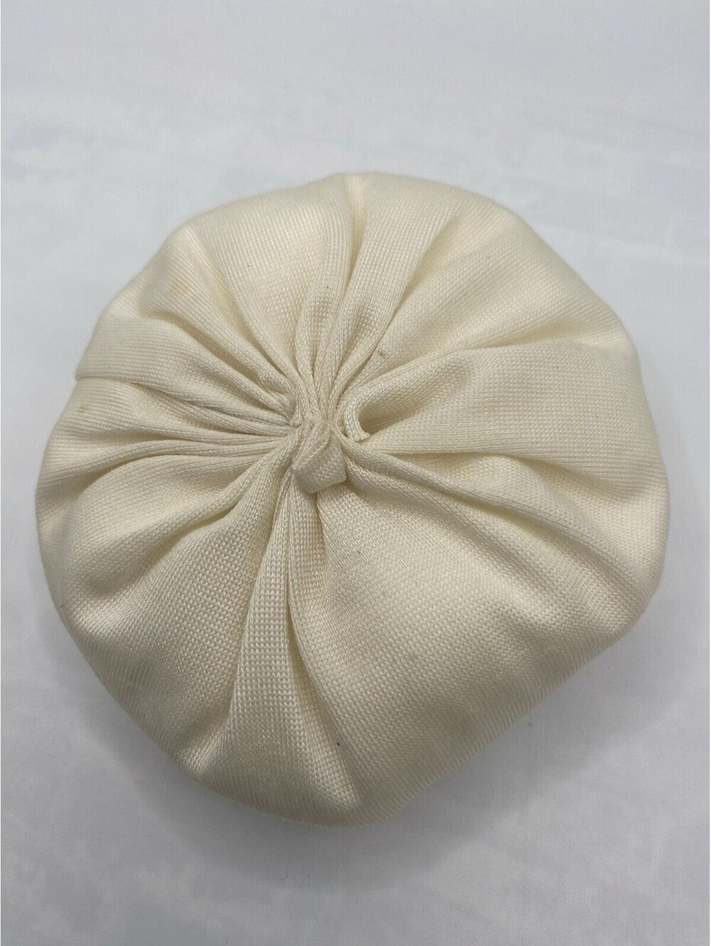 Barbie Fabric Pouf Chair Off White Vintage B17